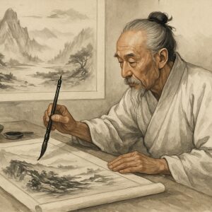Китайская живопись тушью: история, техника и философия восточного искусства